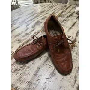 Prada | Shoes | Prada Mens Shoes Brown Laceup Size 1 Us  display picture 3